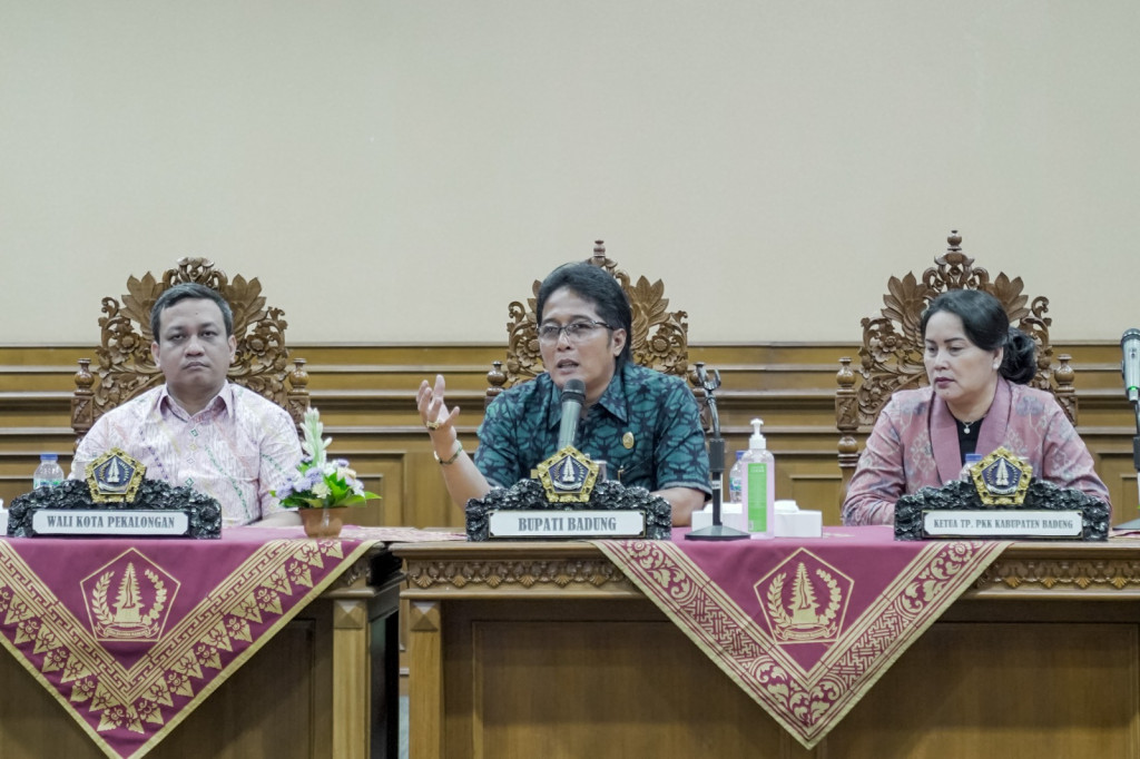 Bupati Badung Terima Kunjungan Walikota Pekalongan